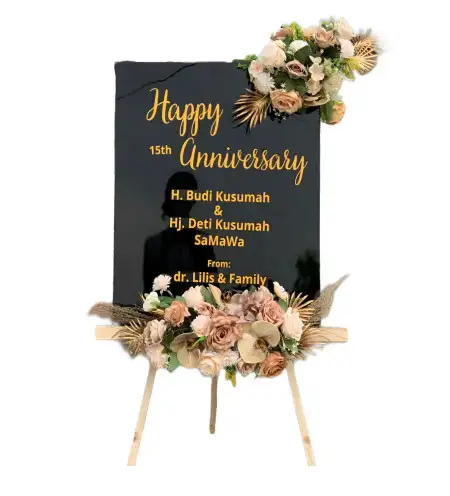Papan Bunga Akrilik Pesen